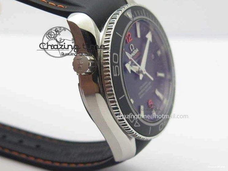 0327 Planet Ocean SS Bp Maker 45mm Black Bezel Orange Numbers On Black Rubber Strap A Popular 8220